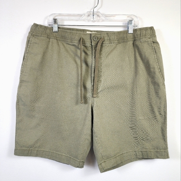 Mutual Weave Other - Mutual Weave Khaki Elastic Waist Drawstring Shorts Men’s Size XL